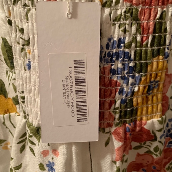 Linen Floral Dress - Picture 12 of 12